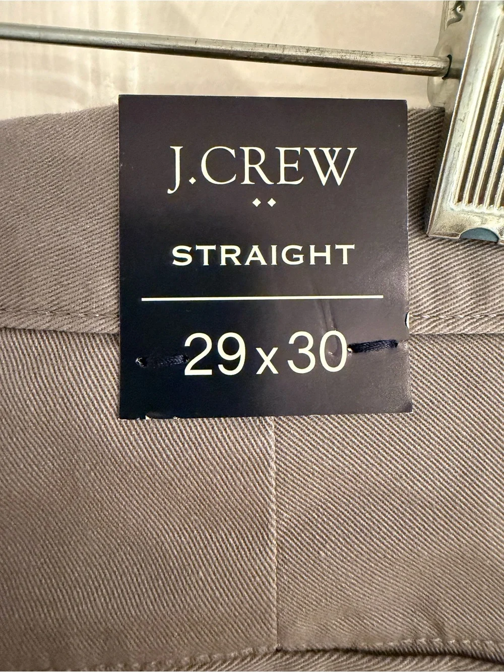 J. Crew Flex Men's Gray Casual Chinos Pants
